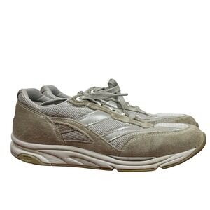 SAS Tour Mesh Suede Walking Sneakers Gray Women's 8.5N Tripad Comfort Athleisure